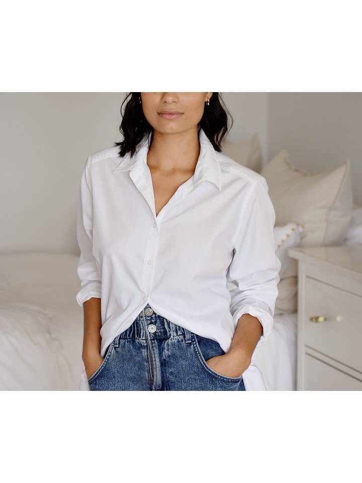 The Lomas Brand - Wholesale Button Down Shirt - Women's - The Abigail Oxford6