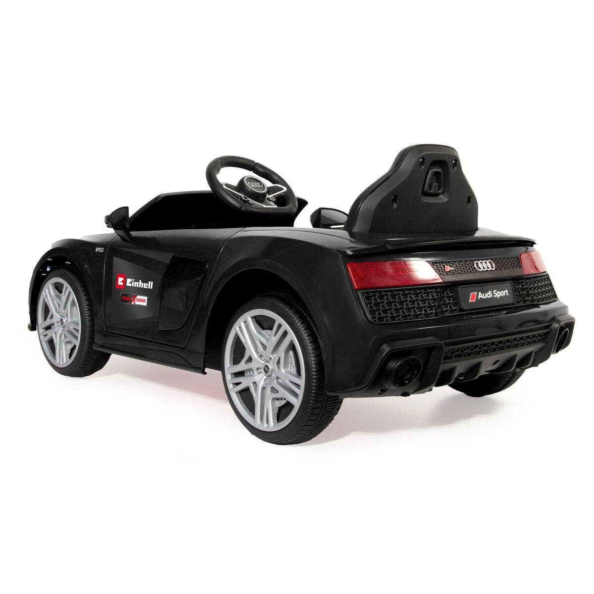 mhw24 - Wholesale Toy Car/Truck - Kids - Ride-on Audi R8 Spyder 18V black Einhell Power X-Change including starter kit8