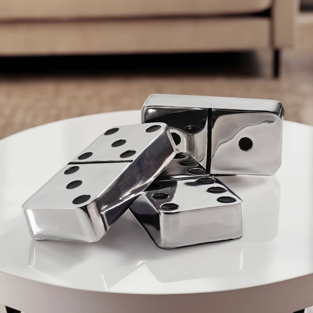 Modern Day Accents - Wholesale Decorative Tabletop Object - Domino Decorative Dominoes - Set of 32