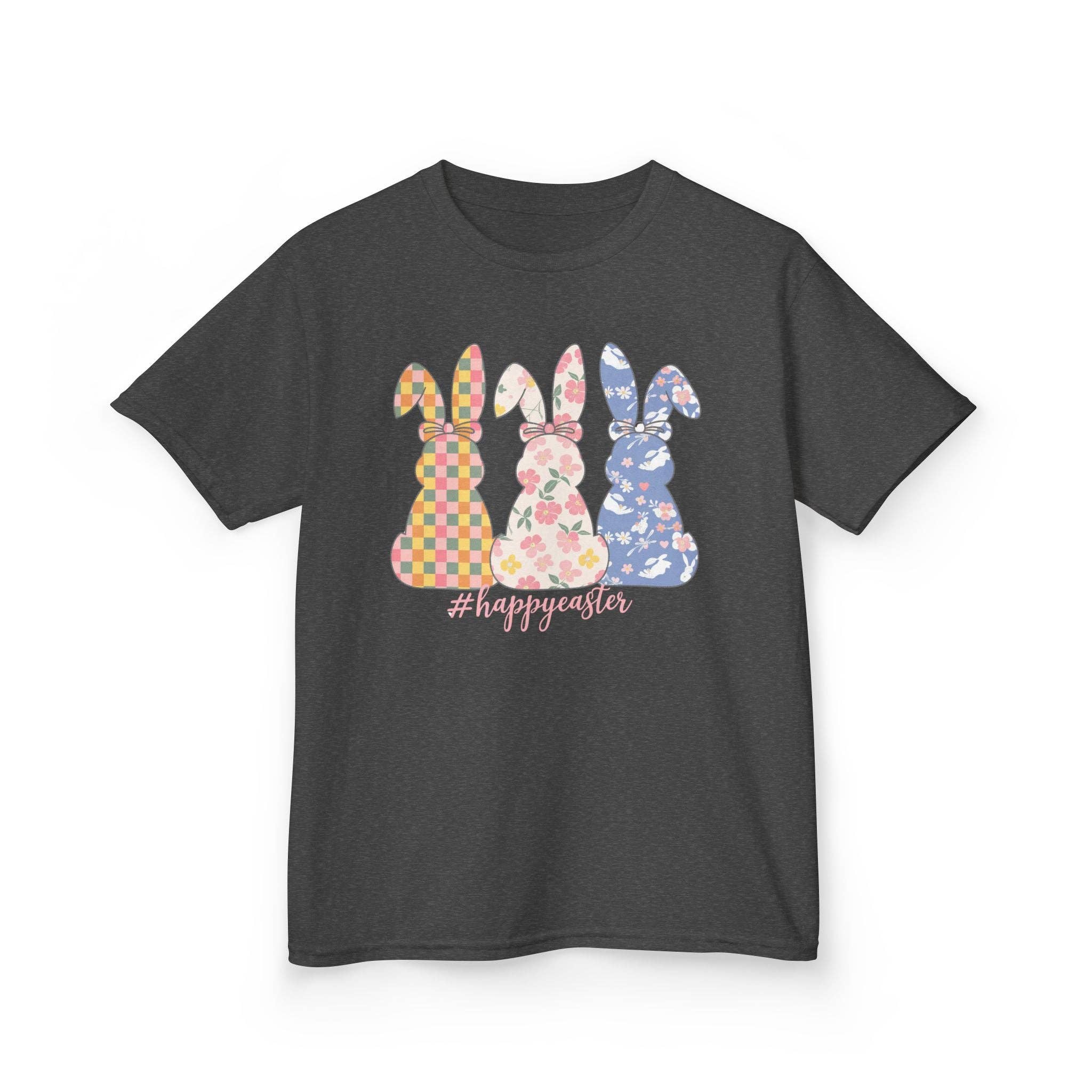 M2B Designs - Wholesale Screen Printed T-Shirt - Kids - Happy Easter Bunny Youth Tee8