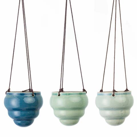 Hanging Pot - Baby Bombino Trio for wholesale by Burgon & Ball