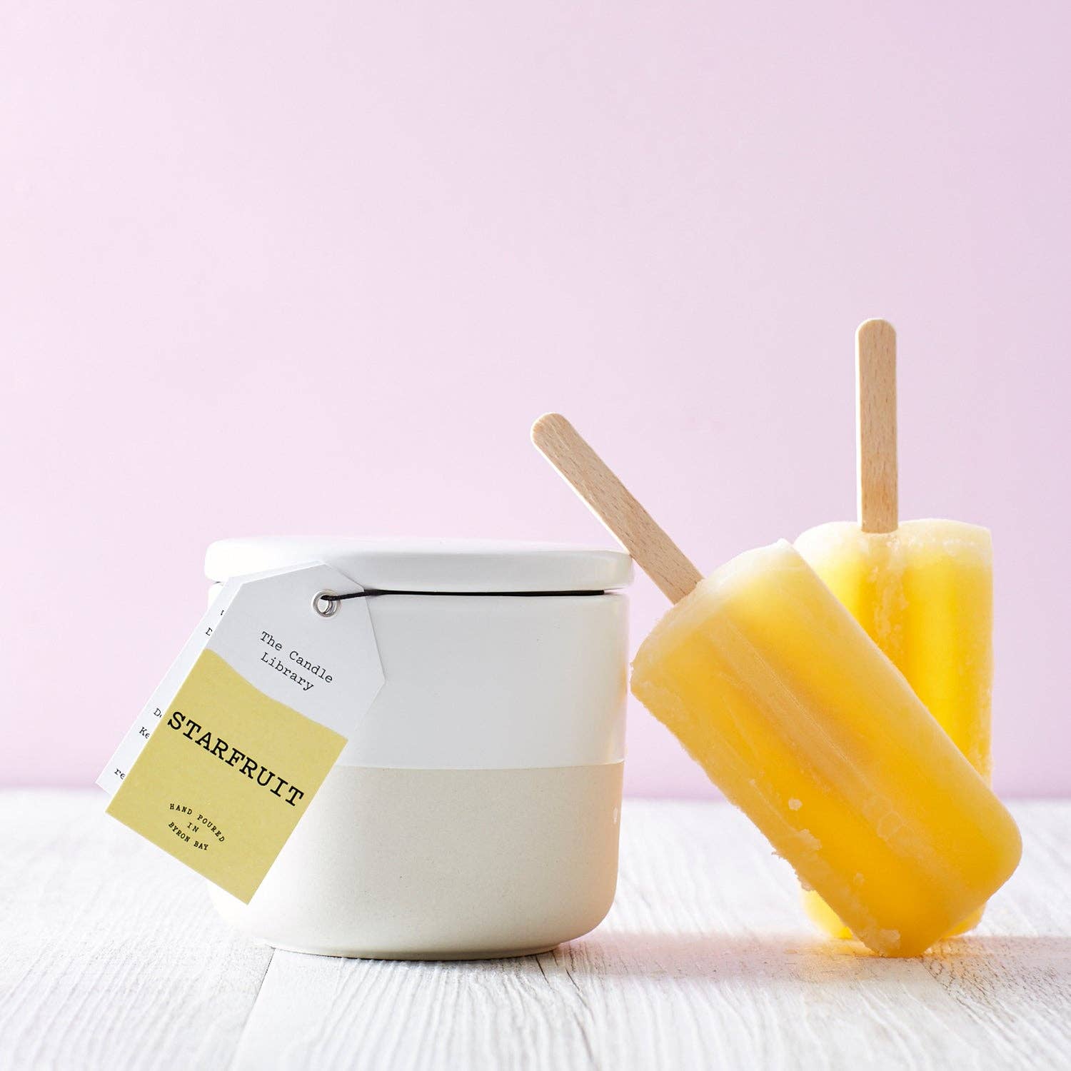 The Candle Library - Wholesale Jar/filled candle - Starfruit2