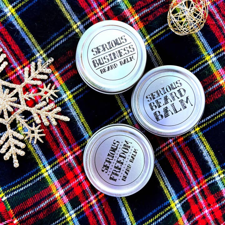 Serious Lip Balm - Wholesale Beard Styling Product - Business Beard Balm - Large
