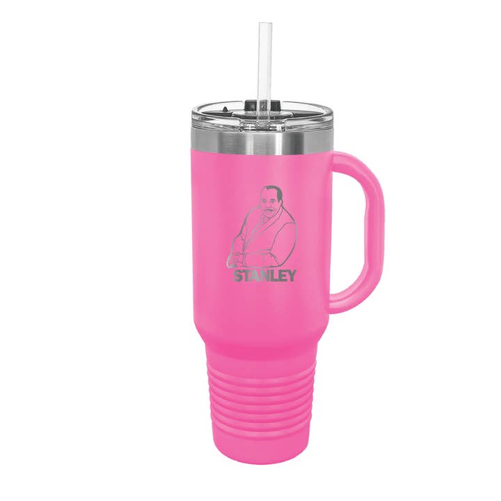 The Office Stanley Hudson - Tasse de voyage de 40 oz pour la vente par Calm Down Caren