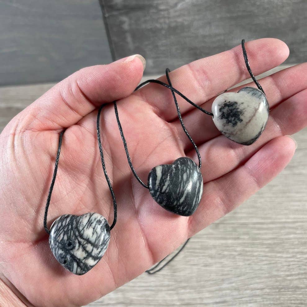 Keystone Crystals - Wholesale Spiritual Stone/Crystal - Gemstone Heart Pendants Wholesale – Strung or Loose36