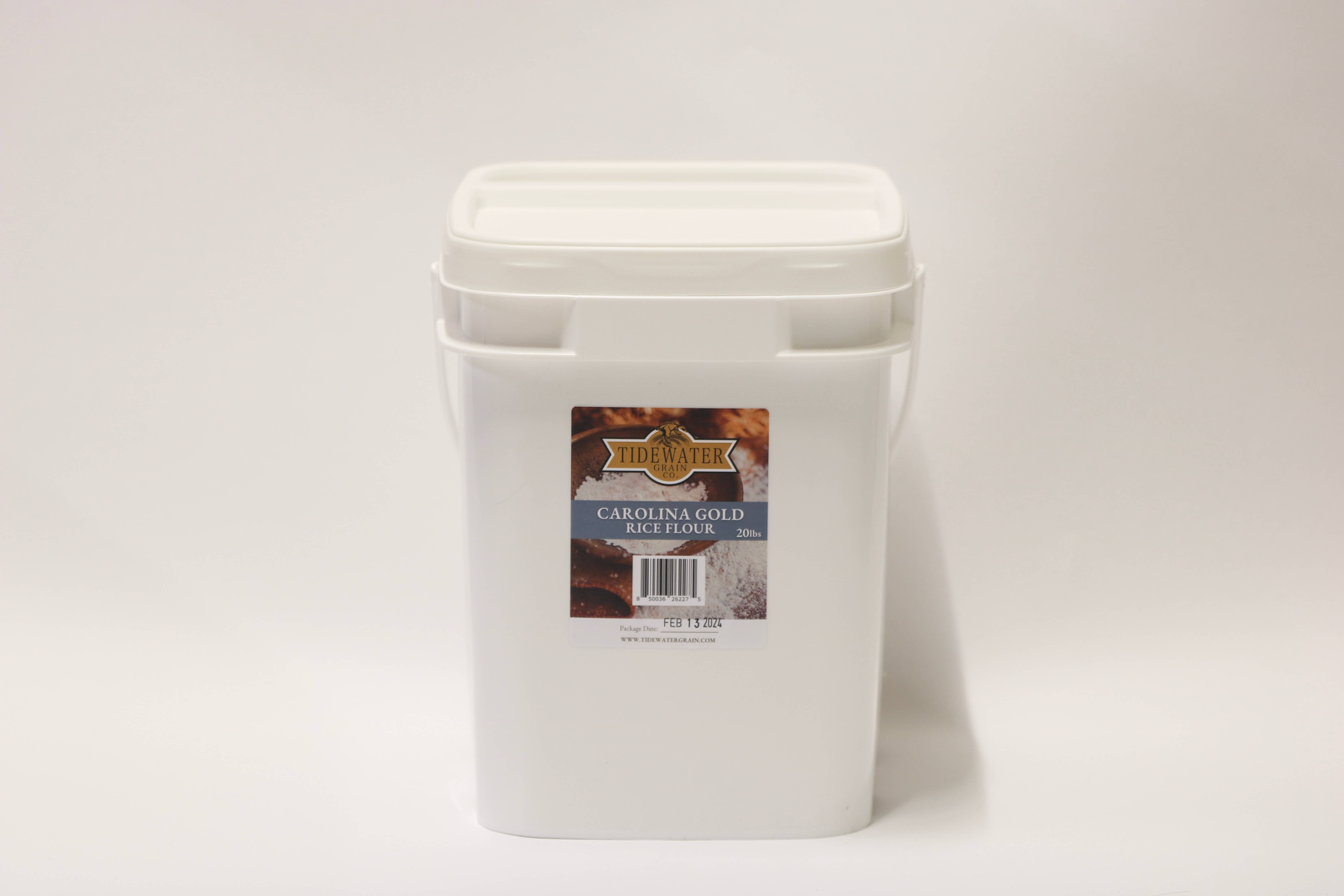 Tidewater Grain Company - Wholesale Rice Flour - Heirloom Rice Flour - Bulk Container1