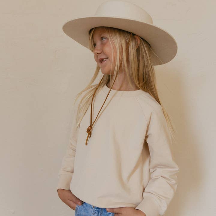 Organic Cotton Pullover for wholesale by Sue + Jane