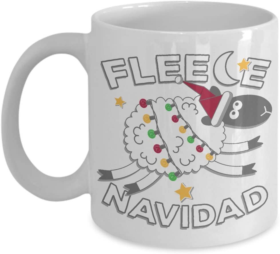 CustomHappy - Wholesale Coffee Mug - Fleece Navidad Mug, Gifts for Navidad0
