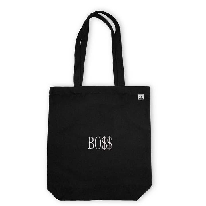 RA Attire - Wholesale Tote Bag - Women's - Embroidered BO$$ Themed Tote Bags5