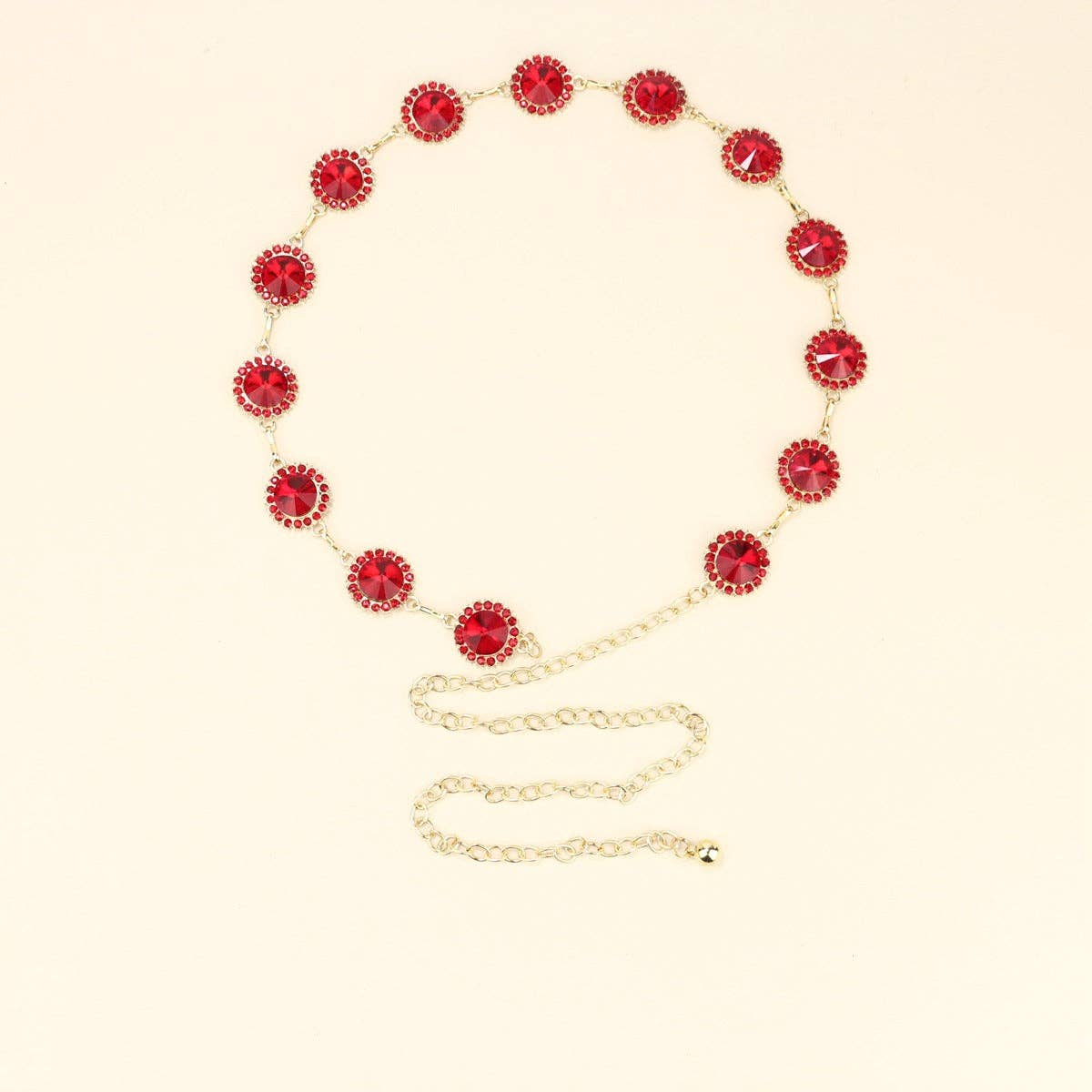 SALINA TRADING INC – Großhandel Gürtel – Damen – Metallkettengürtel mit Schmetterlings- und Herzdesign43