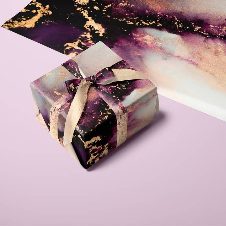 Wendy Bell Designs - Wholesale Wrapping Paper Roll - Nebula - Gift Wrap GWNEB032