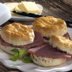 Broadbent Country Hams - Wholesale Ham - Country Ham Biscuit Slices1