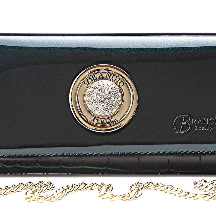 Brangio (Italy) Company Inc. - Vendita all'ingrosso Pochette - Donna - Brangio Italy Pochette e Portafoglio con Cristalli Incastonati4