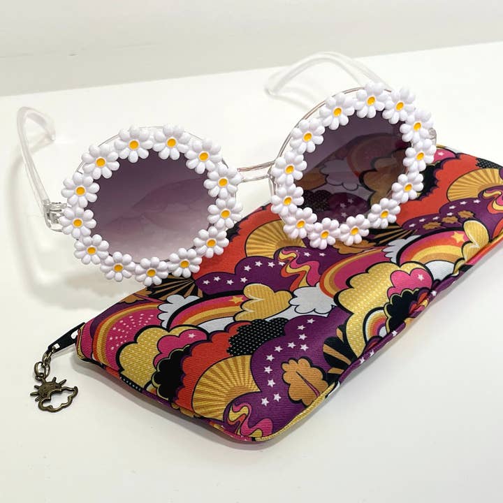 Stan and Gwyn - Vendita all'ingrosso Occhiali da sole - Donna - Occhiali da sole hippie, occhiali da sole a fiori,