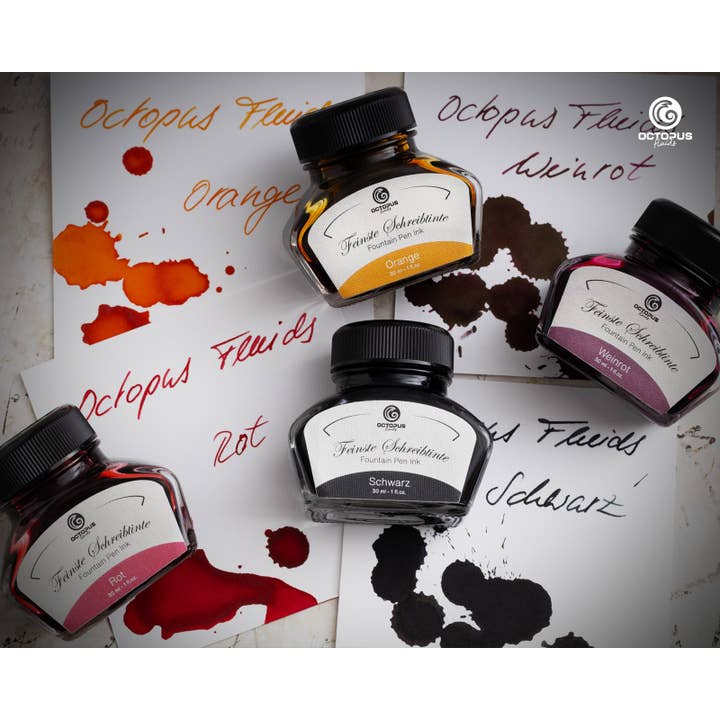 Octopus Concept GmbH - Wholesale Writing Ink - Writing ink wine red 30 ml4