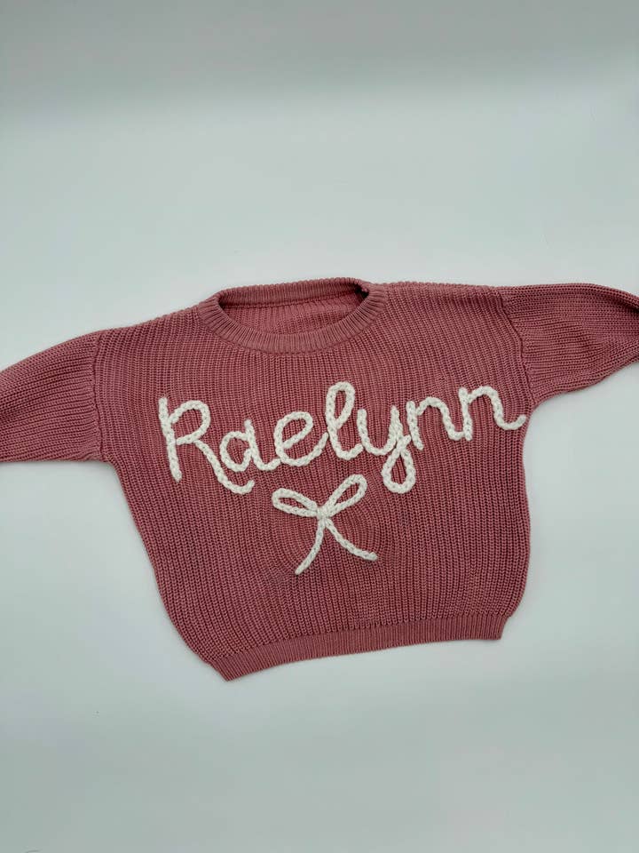 Pretty Little Stitch - Venta al por mayor Jersey de punto - Niños - Suéteres gruesos bordados a mano9