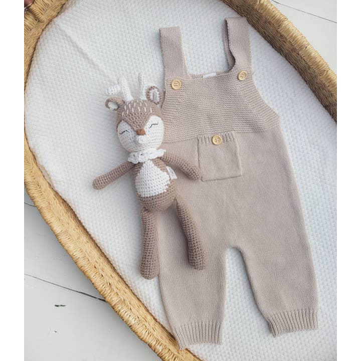 OLIVE & CRADLE – Großhandel Kuschel-/Plüschtier – Kind & Baby – Gehäkeltes schläfriges Reh2