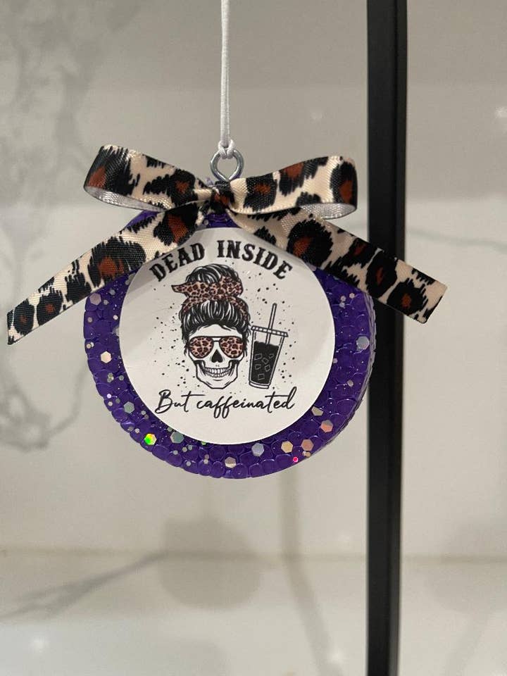 Dead Inside But Caffeinated (3inch) for wholesale by A’s Twisted Creation