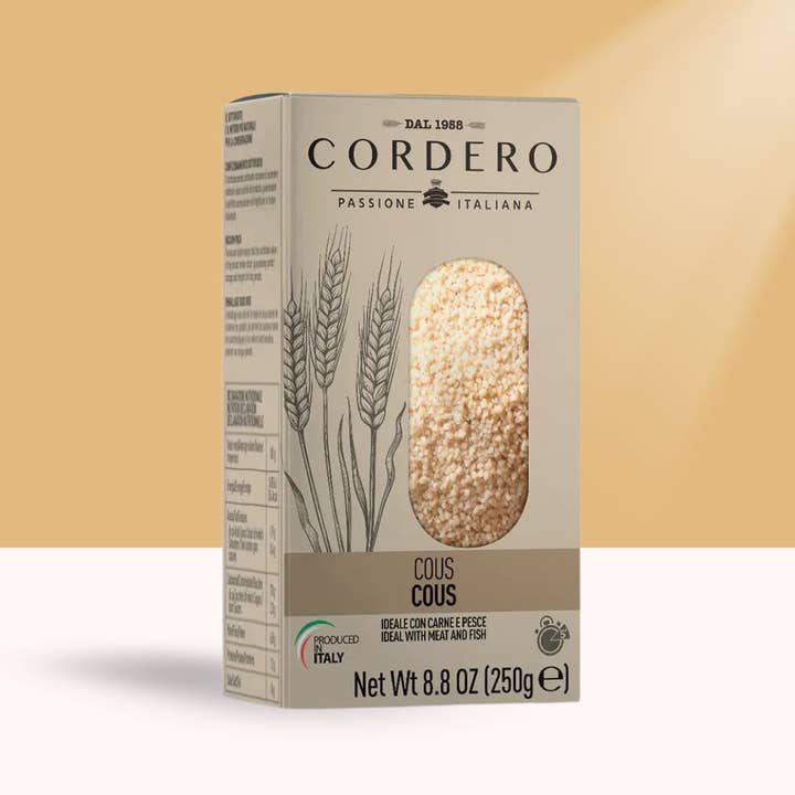 Cordero Cous Cous 8.8oz (250gr) for wholesale by Casacella Foods