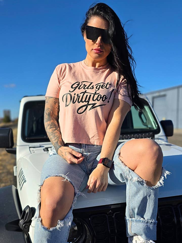 Adrenaline Boxy T-shirt för wholesale av Off Road Vixens Clothing Co.