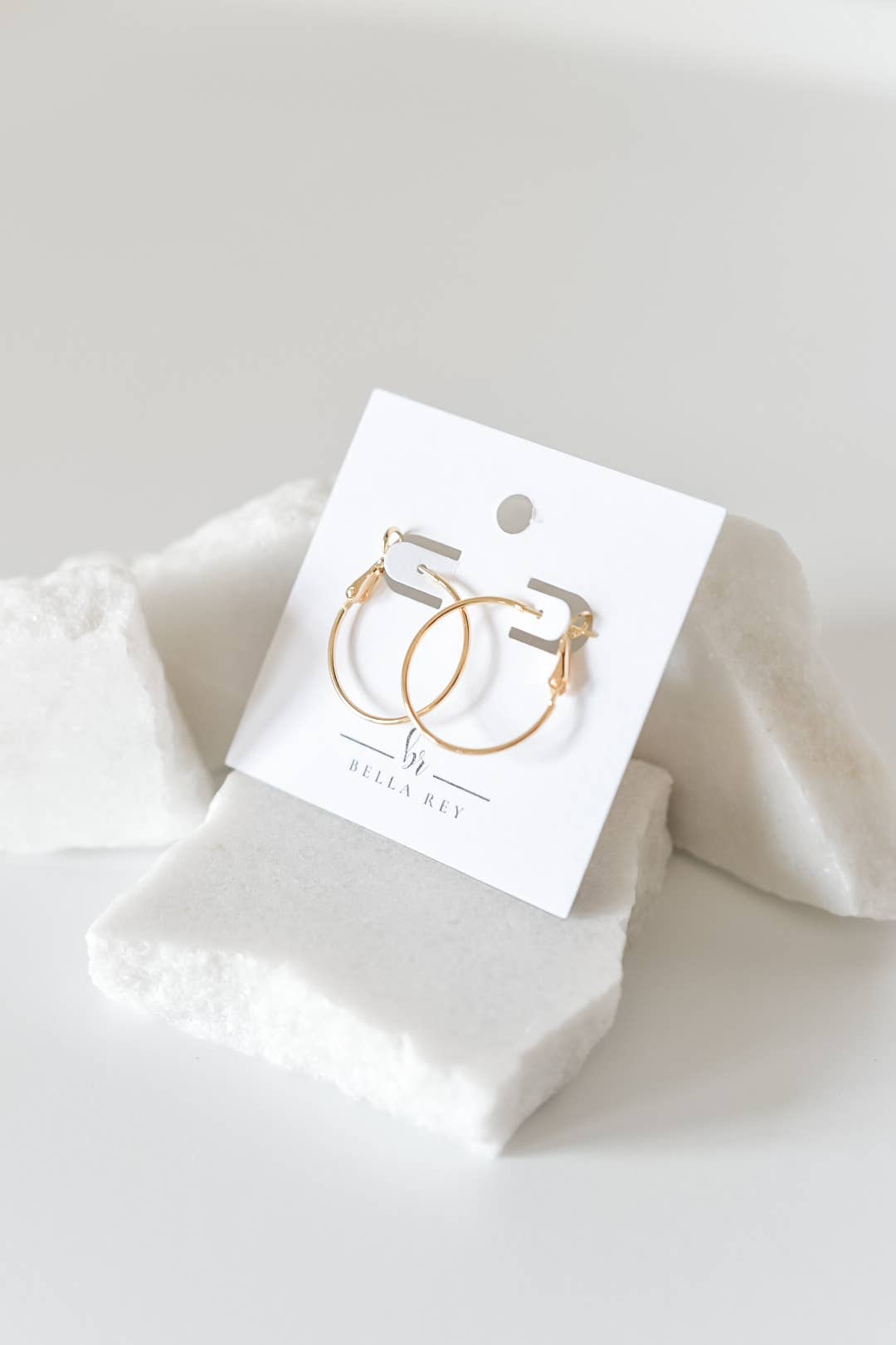 Bella Rey jewelry – Großhandel Hoops – Ohrringe, 18 Karat vergoldet, antiallergisch2