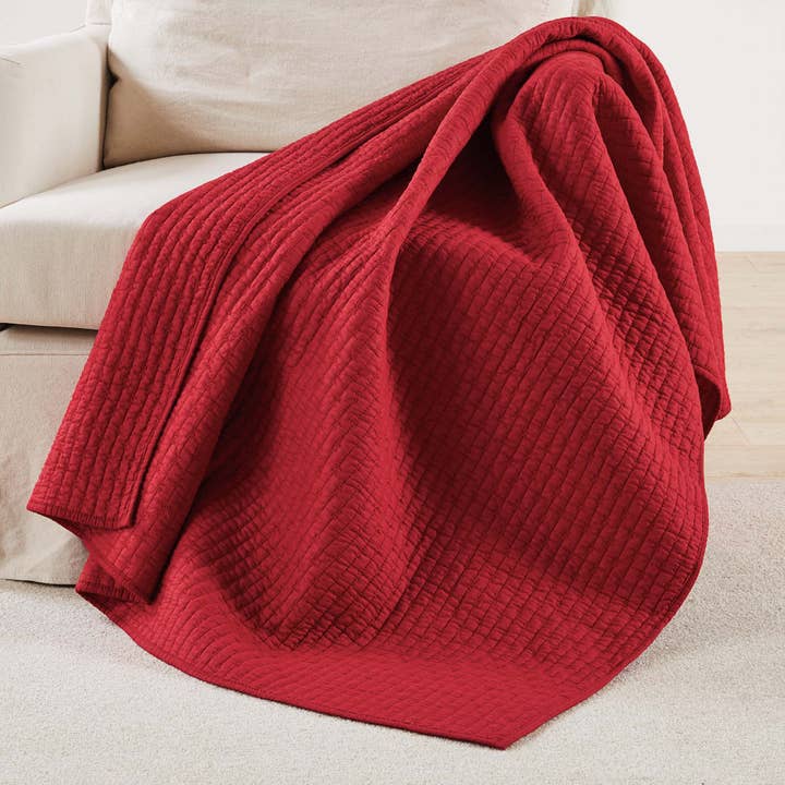 Levtex Home - Wholesale Throw blanket - Cross Stitch Quilted Throw26