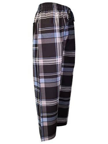 I-Wear Brands - Wholesale Sleepwear Bottom - Men's - 3 Pack Men's Woven Lounge Pajama Sleep Pants2