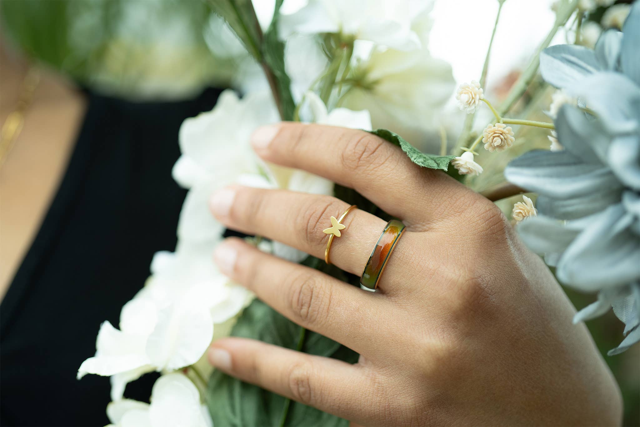 WJW – wholesale Band/Stackad Ring – 18K guld PVD-belagd rostfritt stål ringar med symboler för stapling14