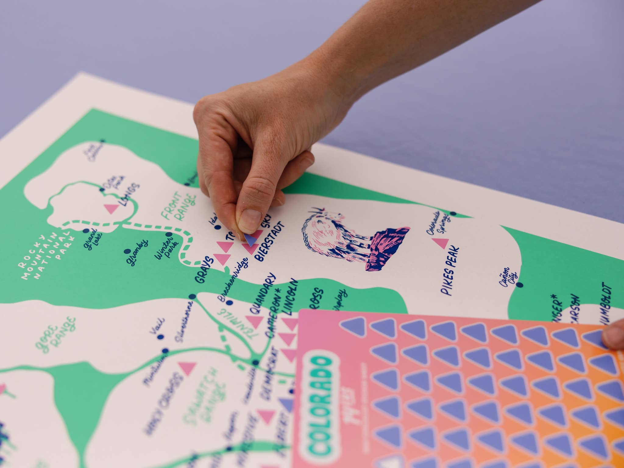 Little Known Goods - Wholesale Poster - Colorado 14ers Screen Printed Poster9