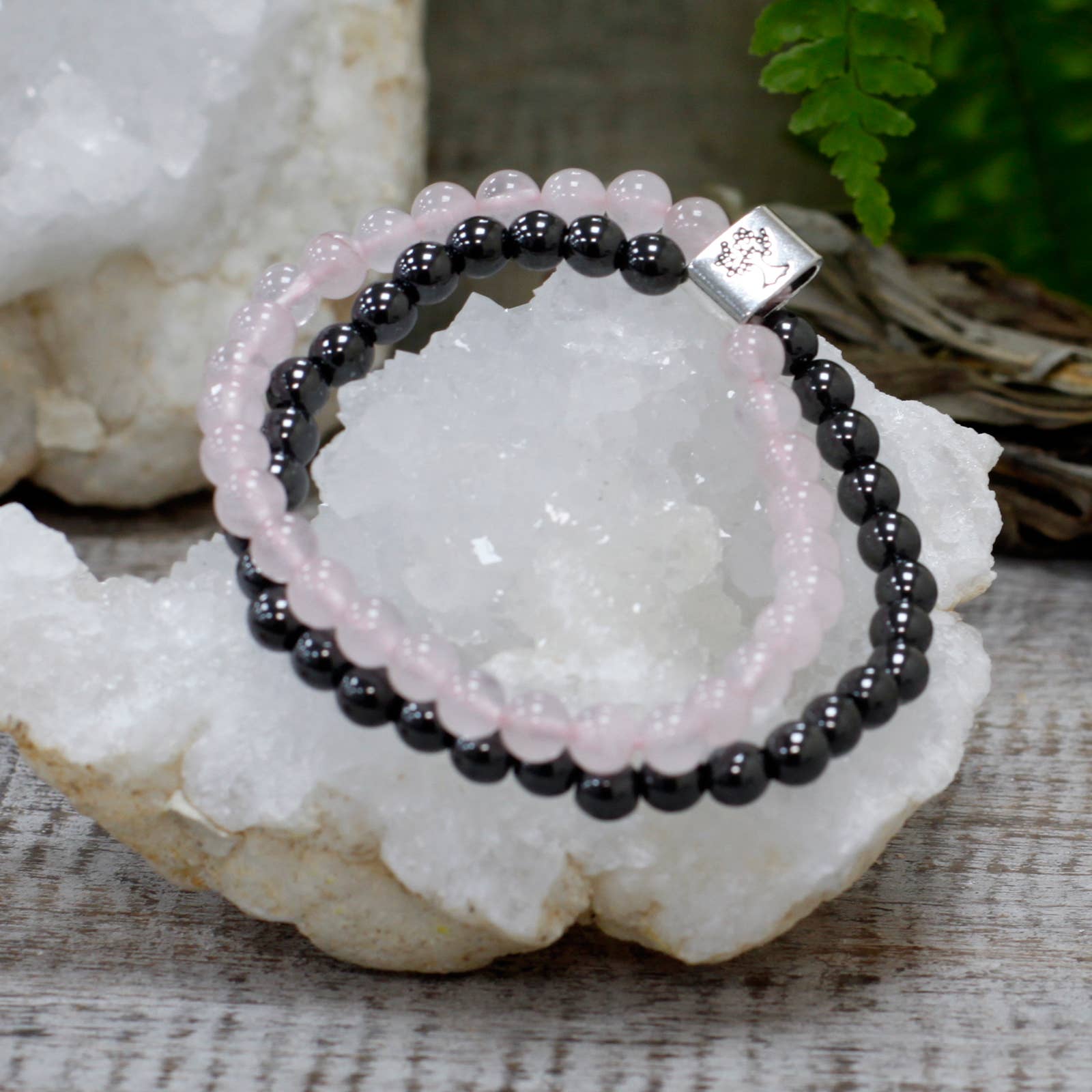 AW Artisan - Venta al por mayor Joya - Pulsera de Piedras Preciosas Magnéticas - Cuarzo rosa4
