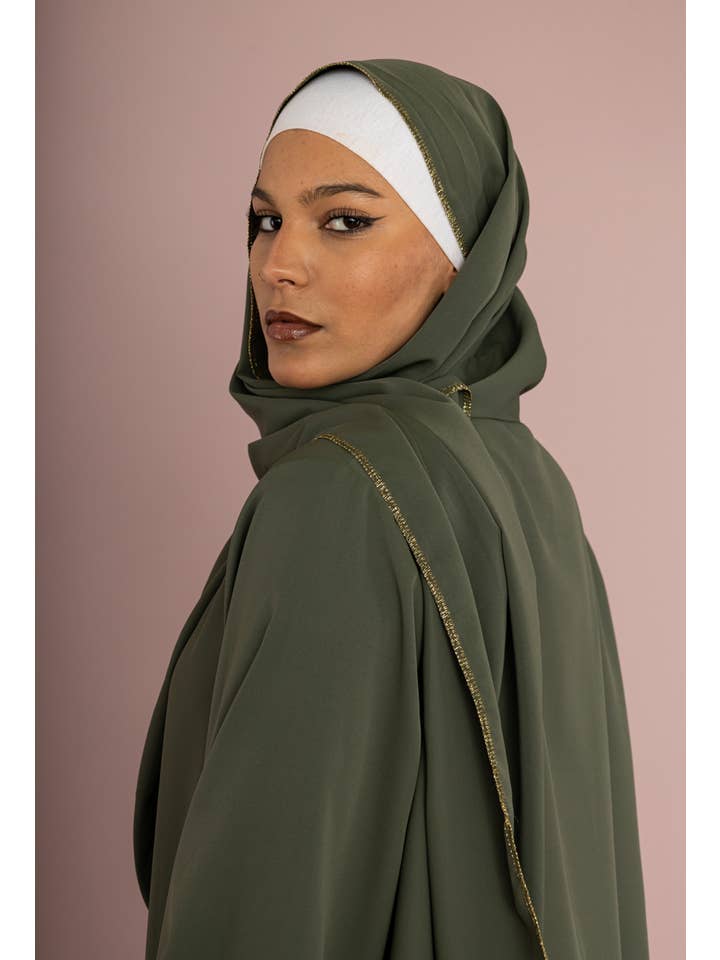 IDEAL OUTFIT - Wholesale Kaftan - Women's - Medina silk abaya for women ref:2338pkdr