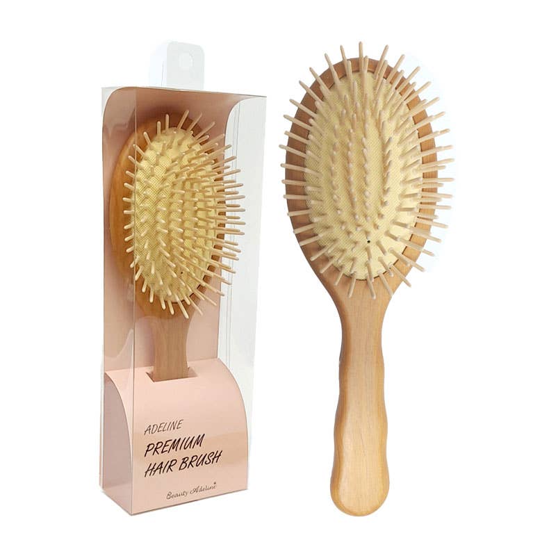 Exod International - Wholesale Hair Brush/Comb - B.Adelline Cushion Wooden Hair Brush0