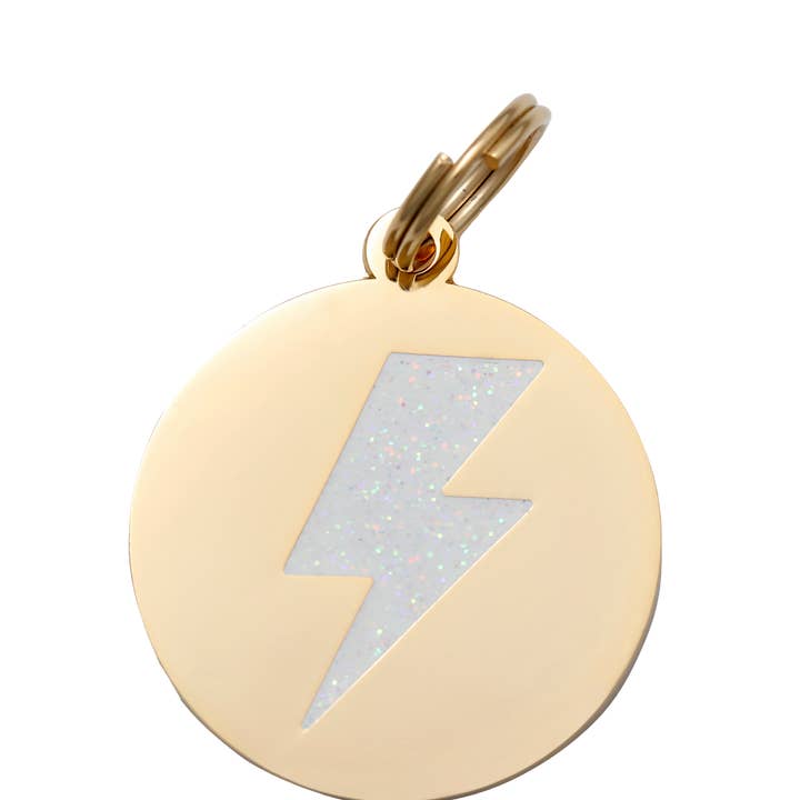 Two Tails Pet Company - Wholesale Pet Identification Tag - Dog - Lightning Bolt Pet ID Tag1