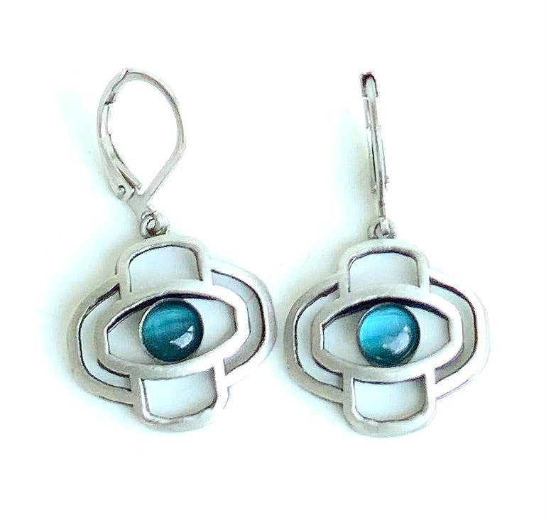 Christophe Poly / Crono Design – Engroshandel Smykkesæt – ØRERINGE Forpakning (DX8.1) - 12x LeverBack Øreringe & Gratis Displays15