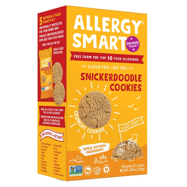 Allergi Smart Snickerdoodle Cookies för wholesale av Allergy Smart