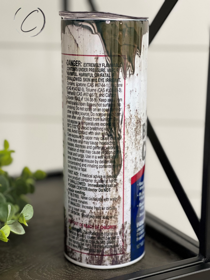 CMD Wholesale - Wholesale Insulated Mug/Tumbler - Lucas Brake Cleaner 20oz Skinny Tumbler2