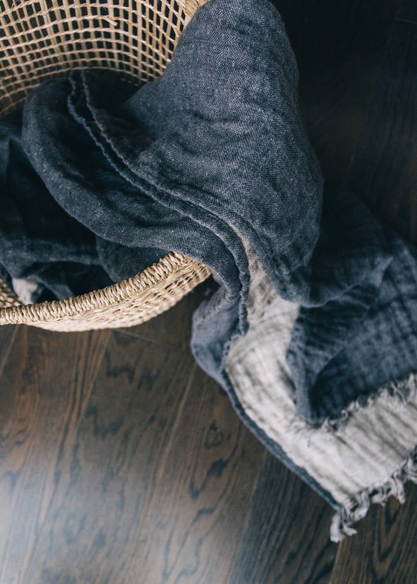 Linen Way Inc. - Wholesale Throw Blanket - Salina Double-sided Linen Throw4