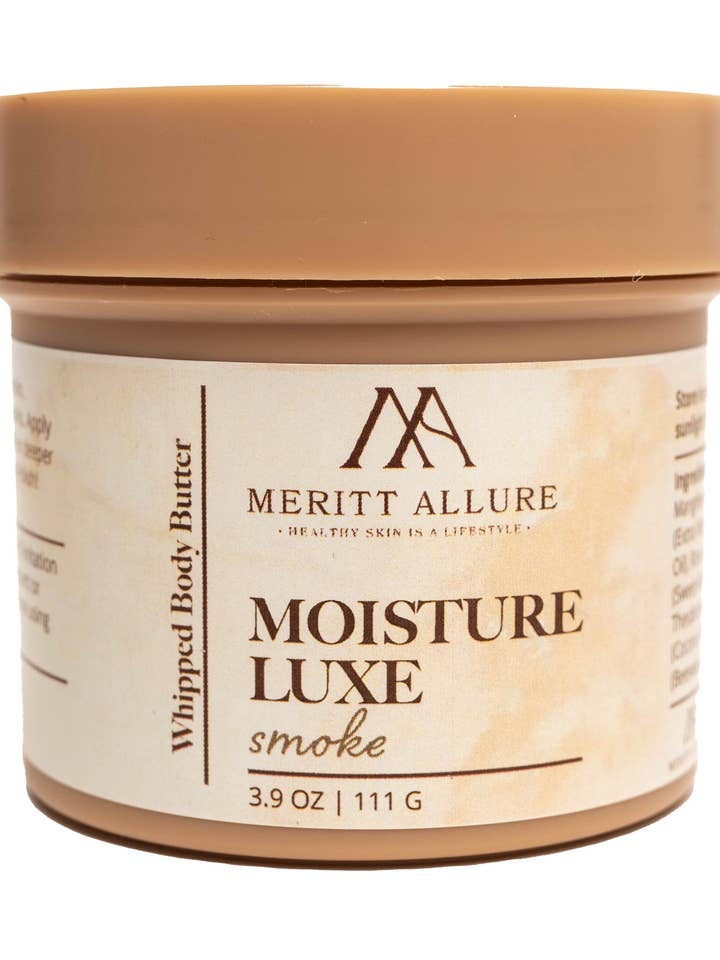 5oz Smoke Moisture Luxe Body Butter for wholesale by Meritt Allure