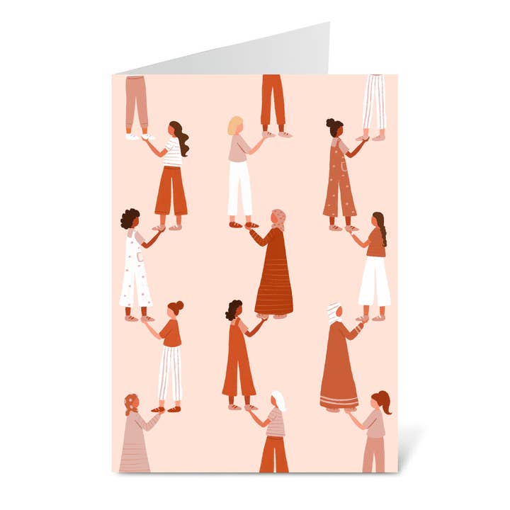 Uplifting Women Greetings Card, New Chapter, Well Done, You' for wholesale by Flourish Paperworks