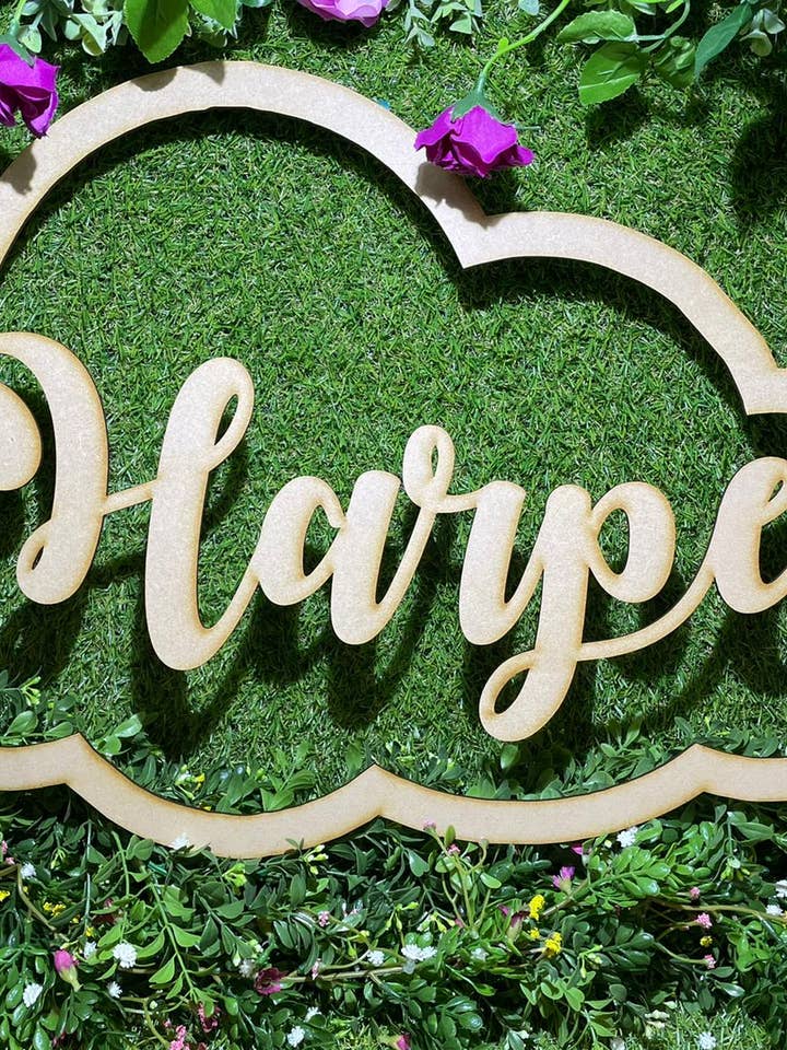 Nuage de noms pour la vente par manchester laser cuts