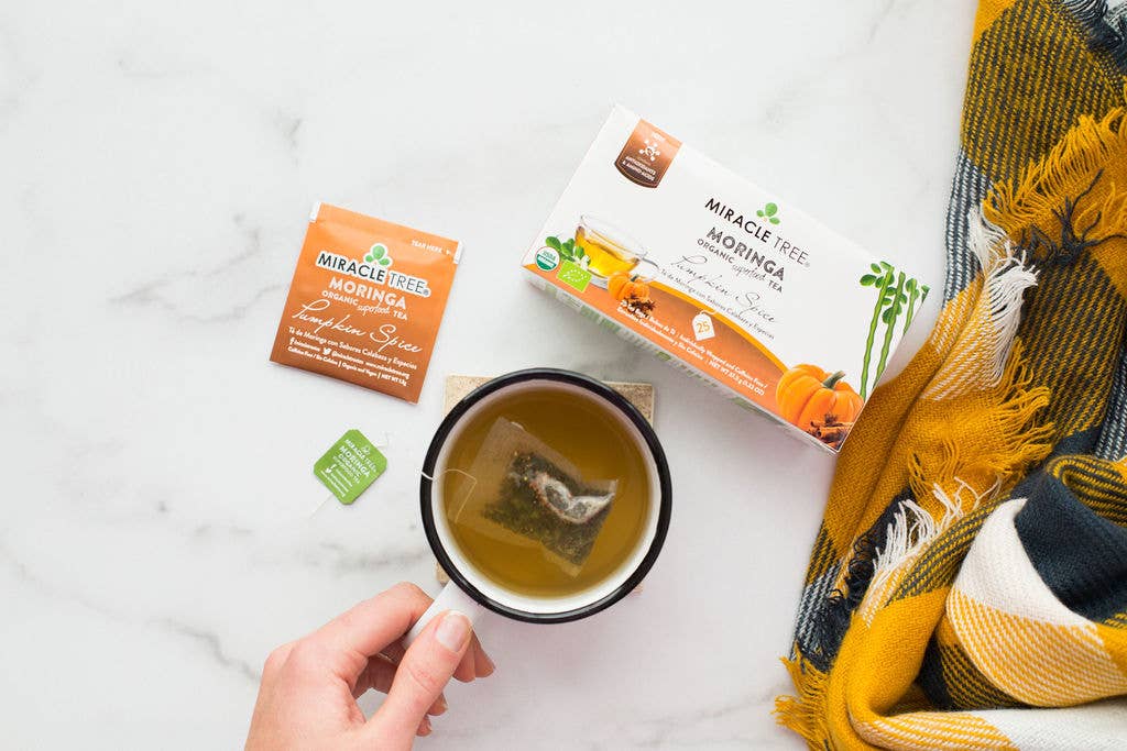 Miracle Tree - Wholesale Tea Bags - Organic Moringa Tea: Pumpkin Spice8