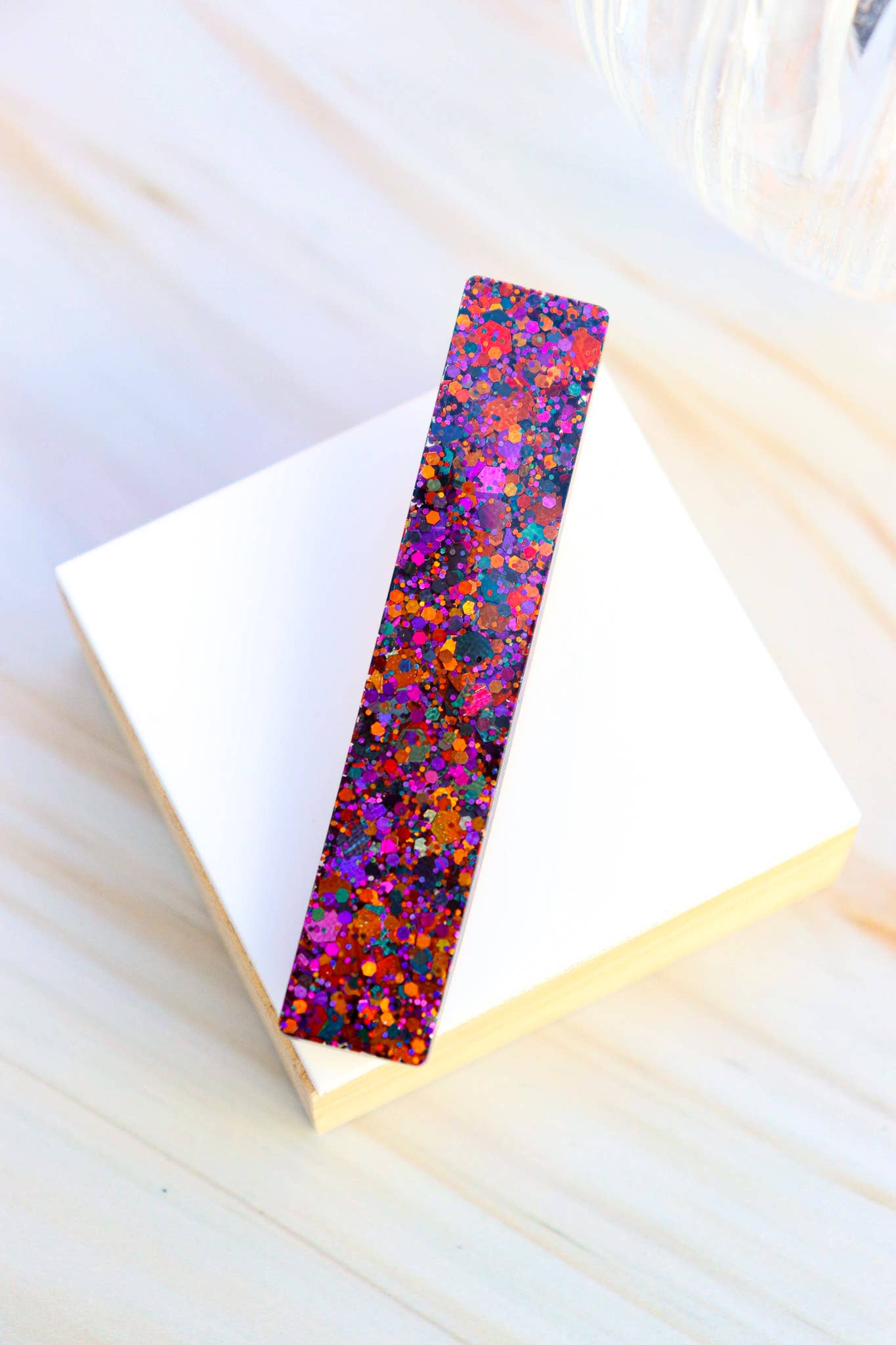 CG Home - Wholesale Barrette - Women's - Autumn Sunset Glitter Hair Clip1
