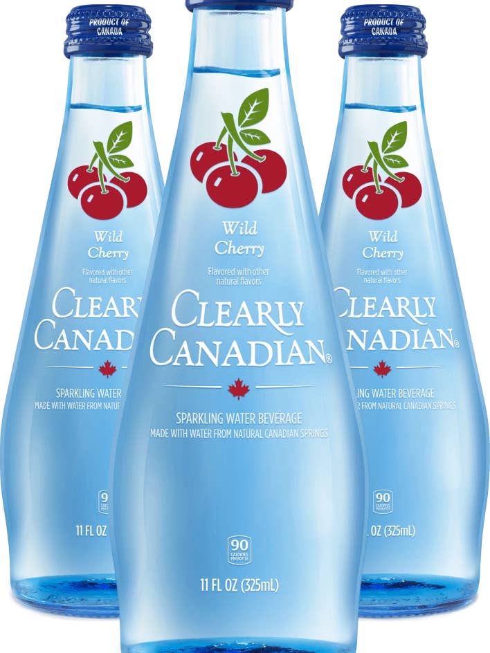 Wild Cherry Sparkling Water for wholesale by Clearly Canadian Sparkling Water
