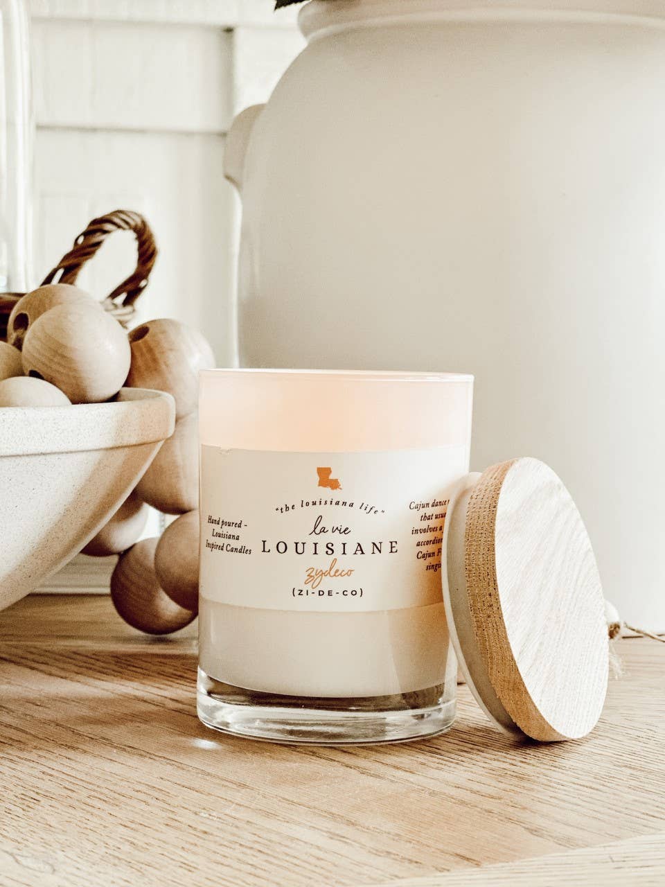 La Vie Louisiane - Wholesale Jar/Filled Candle - La Vie Louisiane
ZYDECO - 12oz Jar1