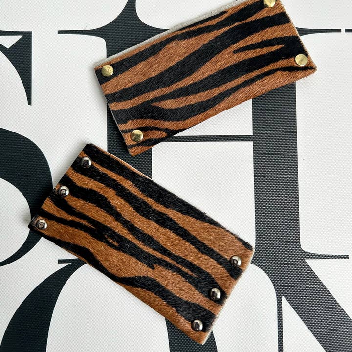 NKHenry - Wholesale Card Holder - Unisex - Hair on Hide Leather Calfhair Card Case0