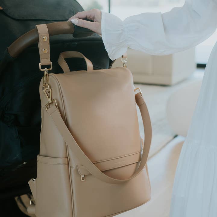 Mia + Sophia – Engroshandel Bletaske - Baby – Mia pusletaske med stelremme, flaskebholder og pusleunderlag29