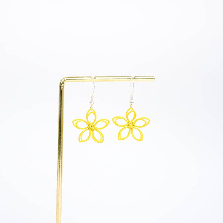 Mini Story Co - Wholesale Hangende/ronde oorbellen - Sakura Bloem Hanger Oorbellen8