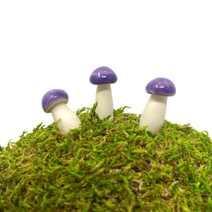 Handpicked Ceramics - Wholesale Decorative Tabletop Object - Miniature Ceramic Mushrooms8