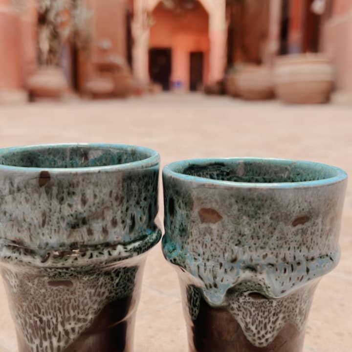 Tamegrouteshop - Wholesale Coffee Mug - Moroccan handmade Colorful coffee mug 14