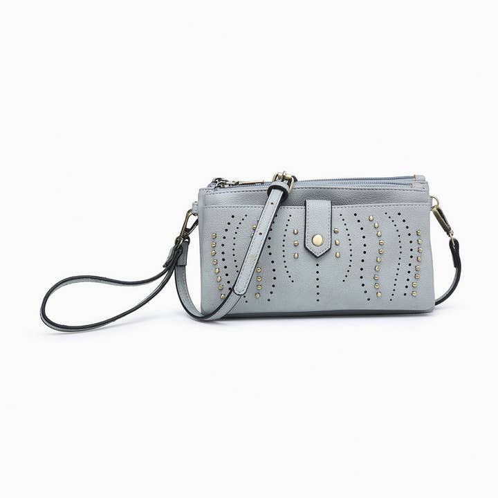 Jen & Co. - Wholesale Wallet - Women's - WL2229 Ayra Studded Front Wallet/Clutch4